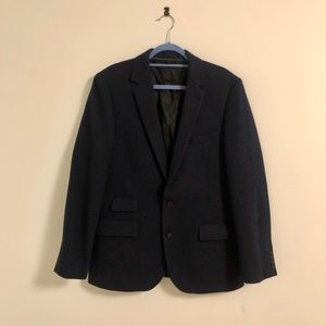 J. Crew heavyweight navy blazer. Size 42